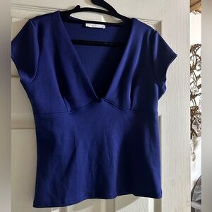 Gaze V Neck Dress Tee